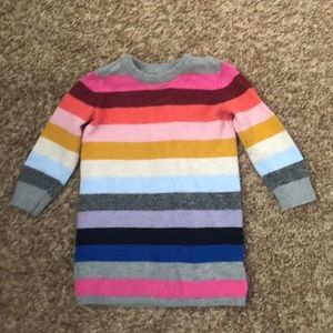 Striped Gap sweater dress
